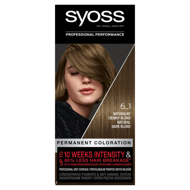Syoss Permanent Coloration farba do włosów trwale koloryzująca