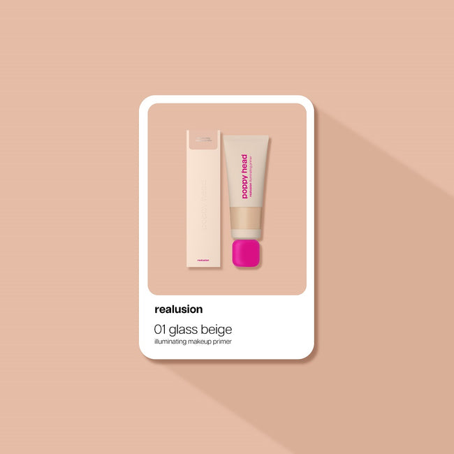 Poppy Head Realusion rozświetlająca baza pod makijaż 30ml
