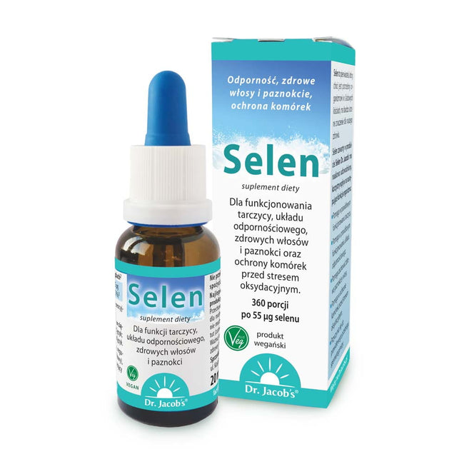 Dr Jacobs Selen suplement diety w kroplach 20ml