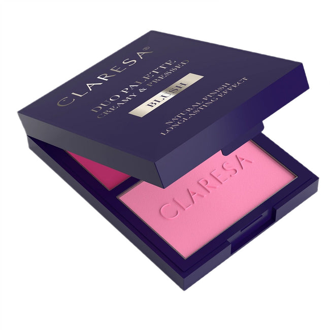 Claresa Duo Palette Creamy & Pressed kremowo-pudrowa paleta do konturowania
