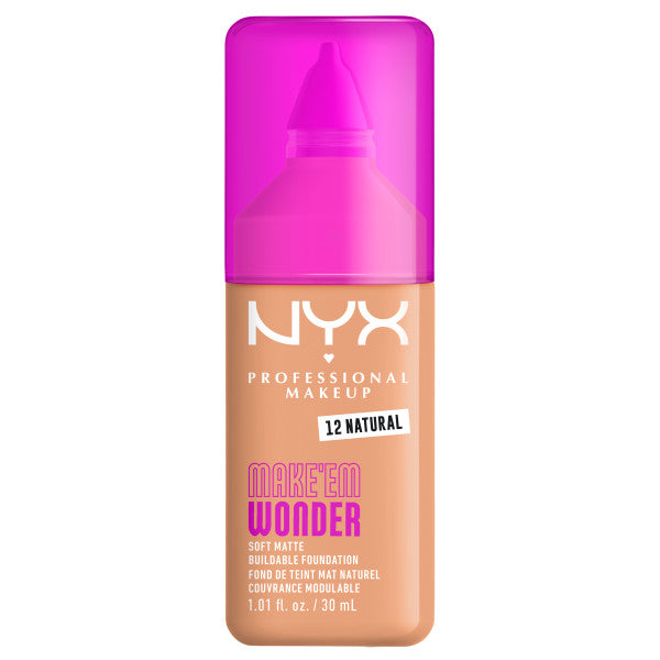 NYX Professional MakeUp Make'Em Wonder podkład do twarzy z długotrwałym kryciem 30ml