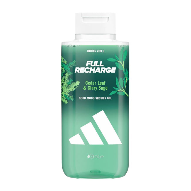 Adidas Vibes Full Recharge odświeżający żel pod prysznic 400ml