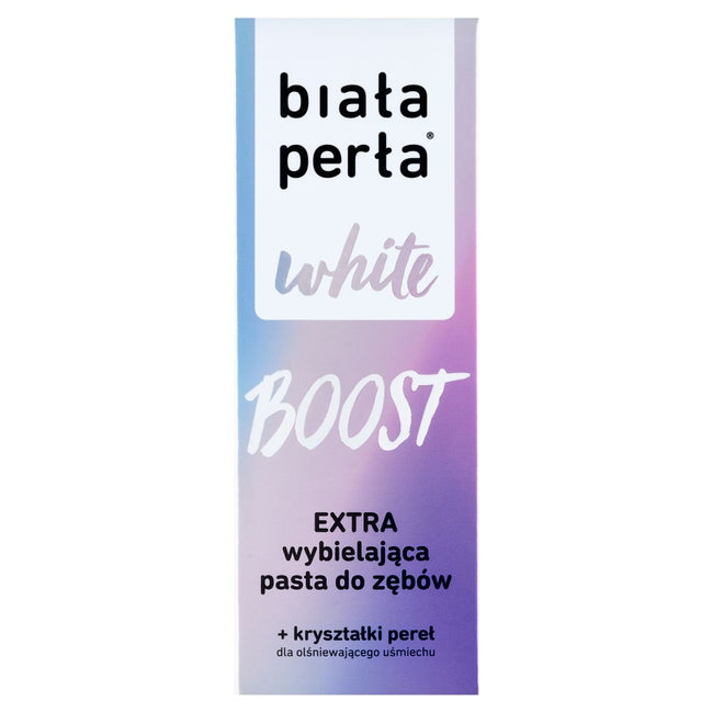 Biała Perła White Boost extra wybielająca pasta do zębów 75ml