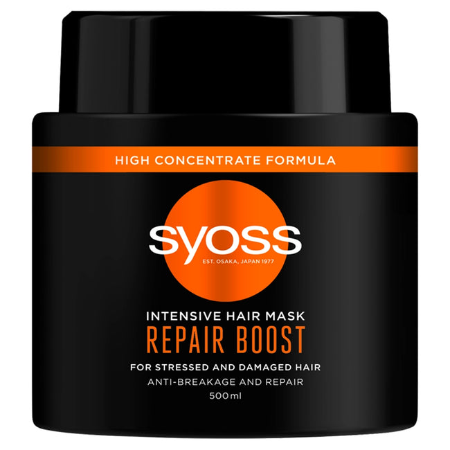 Syoss Repair Boost intensywnie regenerująca maska do włosów 500ml