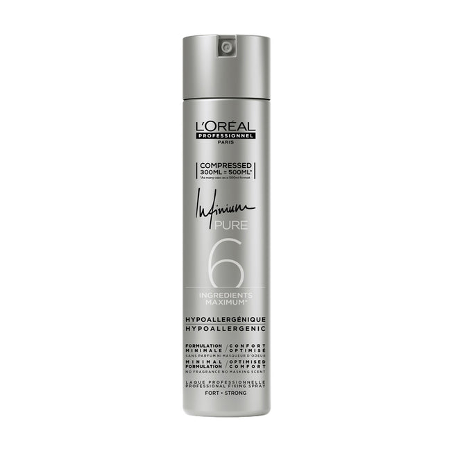 L'Oreal Professionnel Infinium Pure utrwalający lakier do włosów Strong 500ml