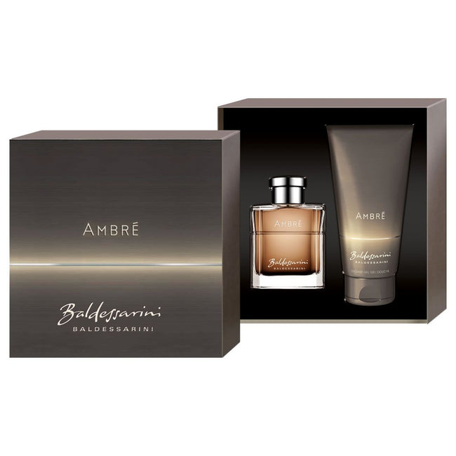 Baldessarini Ambre zestaw woda toaletowa spray 50ml + żel pod prysznic 200ml
