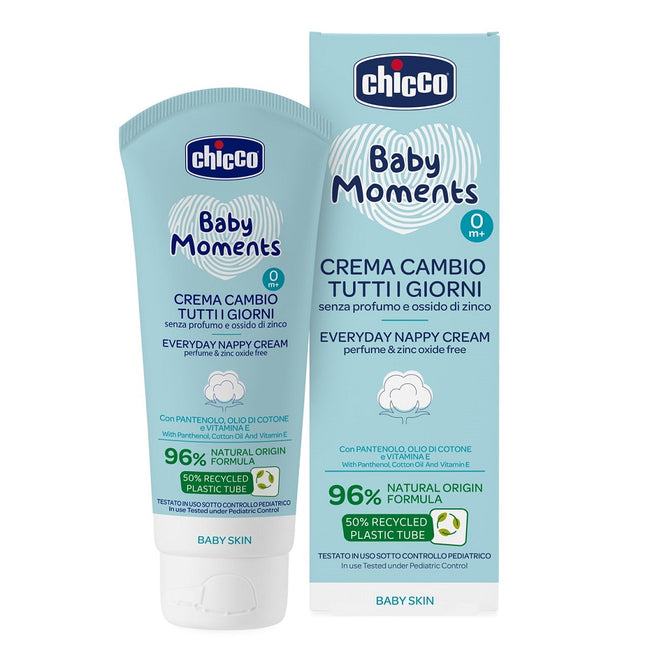 Chicco Baby Moments krem pod pieluszkę na co dzień 0m+ 100ml