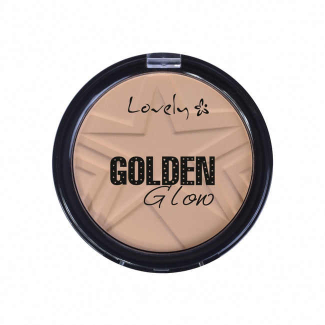 Lovely Golden Glow Powder lekki puder do twarzy  0g
