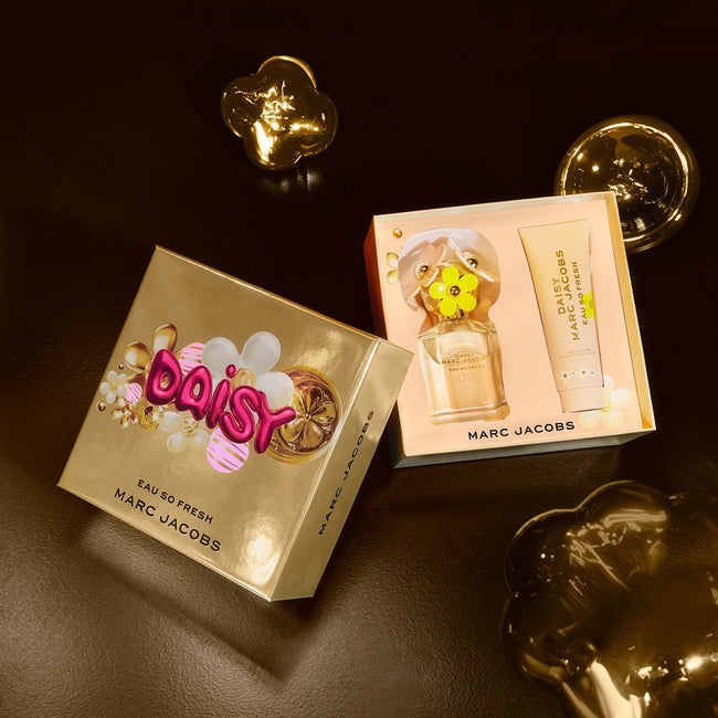 Marc Jacobs Daisy Eau So Fresh zestaw woda toaletowa spray 75ml + balsam do ciała 75ml