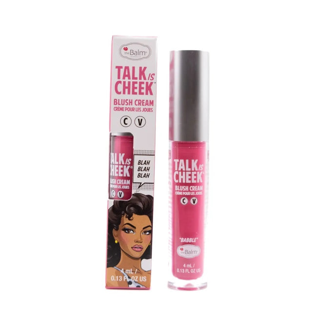 The Balm Talk is Cheek Blush Cream kremowy róż do policzków