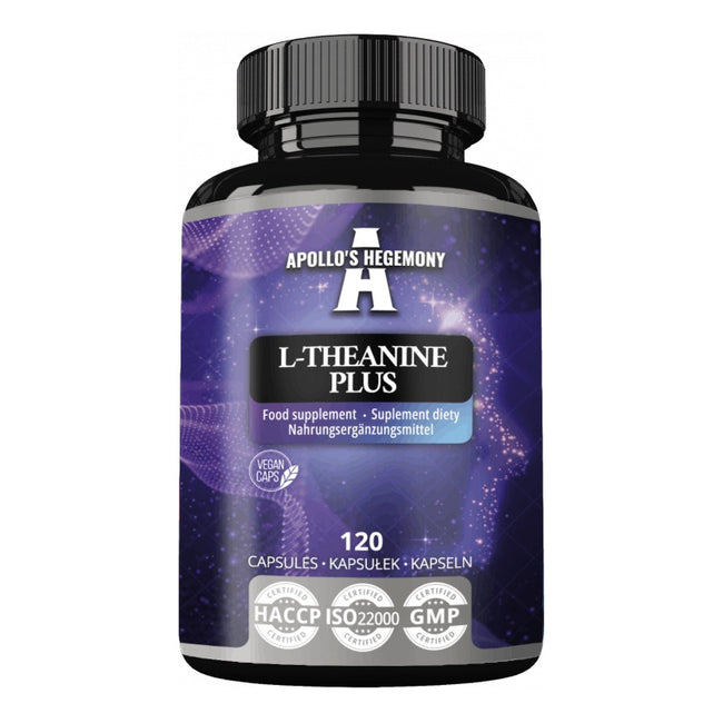 Apollo's Hegemony L-Theanine Plus suplement diety 120 kapsułek