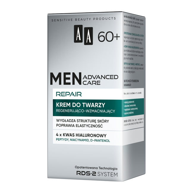 AA Men Advanced Care Repair 60+ krem do twarzy regenerująco-wzmacniający 50ml