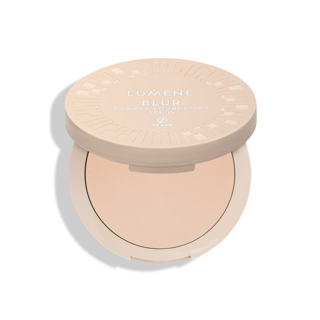 Lumene Blur Longwear Powder Foundation SPF15 długotrwały puder do twarzy 10g