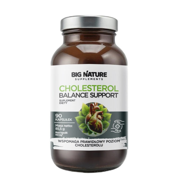 Big Nature Cholesterol Balance Support suplement diety 90 kapsułek