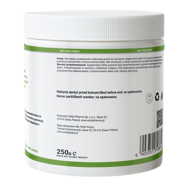 WISH Pharmaceutical Młody Jęczmień suplement diety w proszku 250g