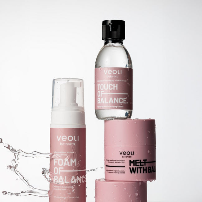 Veoli Botanica Touch Of Balance regulująco-wyciszający tonik do twarzy 150ml