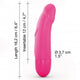 Marc Dorcel Real Vibration S 2.0 wibrujące dildo w rozmiarze S Magenta