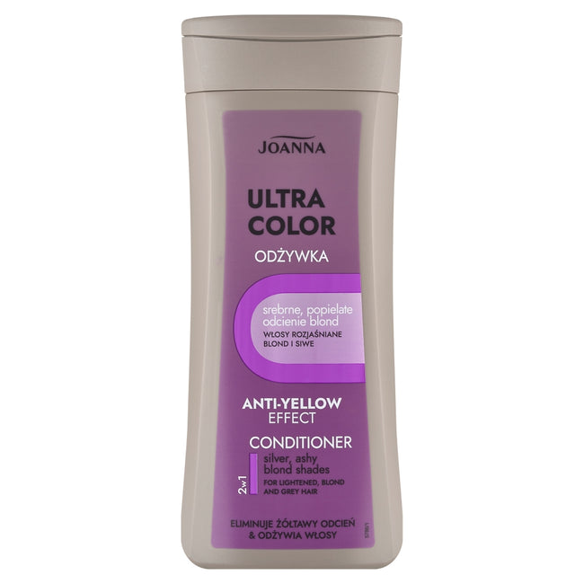 Joanna Ultra Color odżywka srebrne popielate odcienie blond 200g
