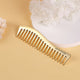 Sister Young Zuri Styling Hair Comb grzebień do włosów Gold