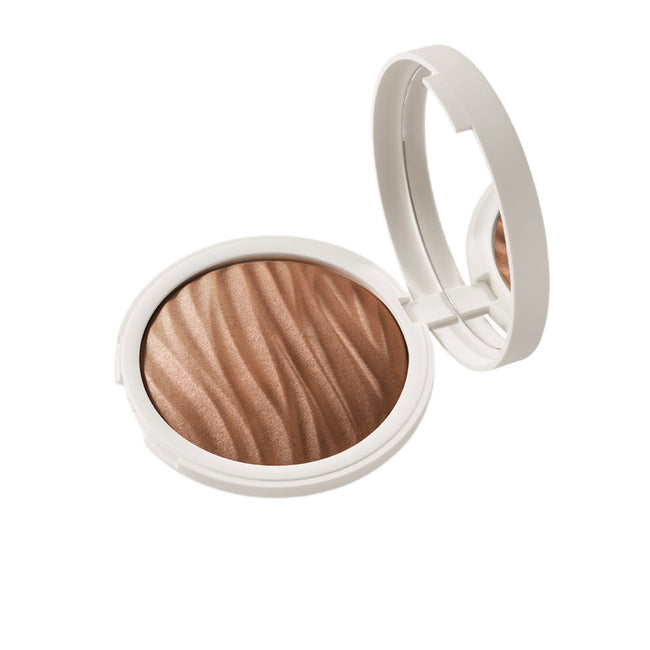 KIKO Milano Gold Reflections Sunkissed Baked Bronzer wypiekany bronzer do twarzy