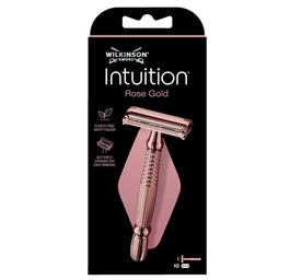 Wilkinson Intuition Rose Gold rączka i 10 wymiennych ostrzy