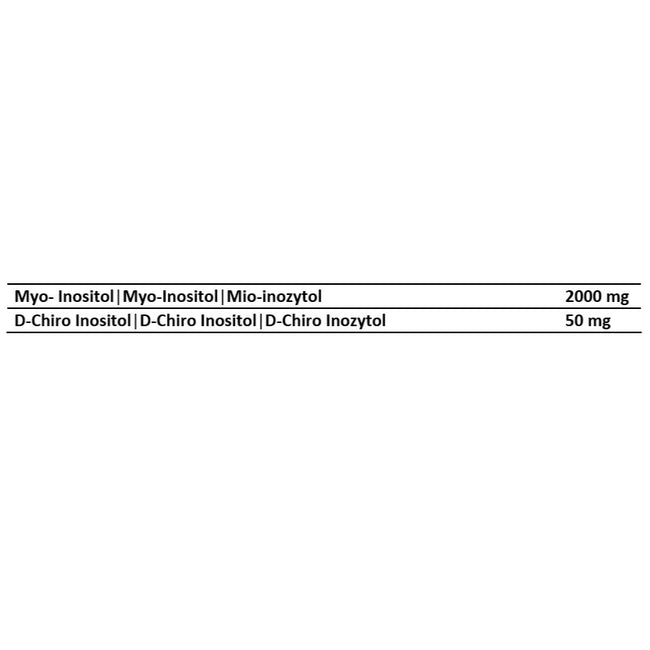 Doctor Life Inositol z Myo-Inozytolem i D-Chiro Inozytolem suplement diety 100 kapsułek