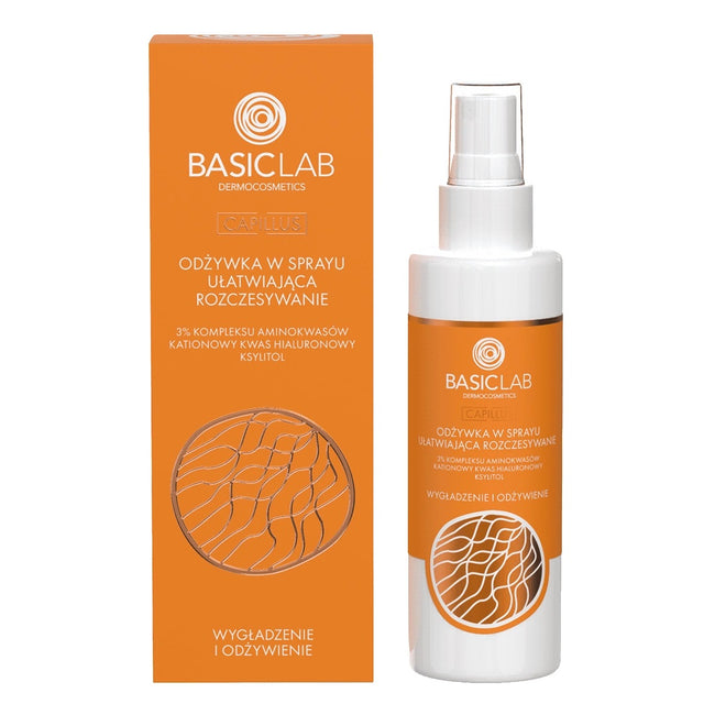 BasicLab Capillus odżywka w sprayu ułatwiająca rozczesywanie 150ml