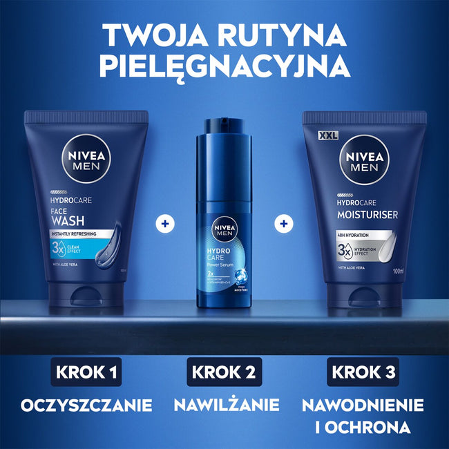 Nivea Men HydroCare power serum z kwasem hialuronowym 30ml