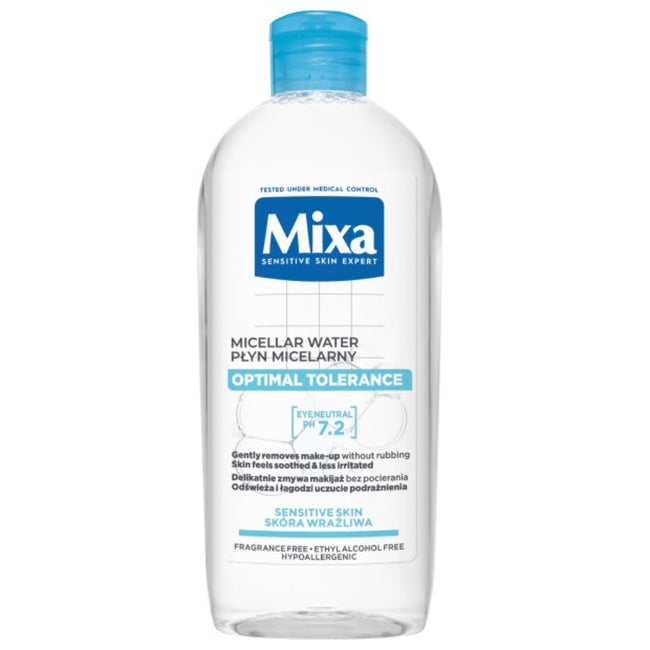MIXA Optymalna Tolerancja płyn micelarny do skóry wrażliwej 400ml