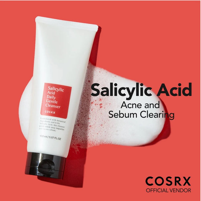 COSRX Salicylic Acid Daily Gentle Cleanser delikatna pianka do mycia twarzy 150ml