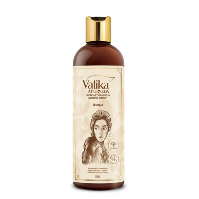 Dabur Vatika Ayurveda wzmacniający szampon do włosów 400ml