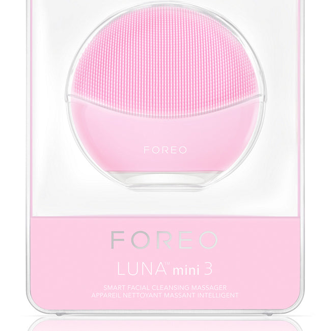 Foreo Luna Mini 3 szczoteczka soniczna do oczyszczania twarzy z efektem masującym Pearl Pink