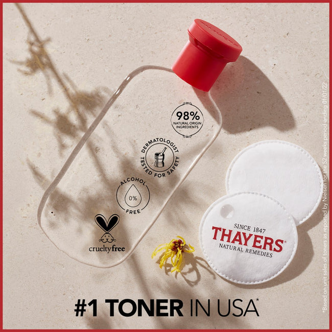 Thayers Bezalkoholowy tonik do twarzy z aloesem i oczarem wirginijskim 355ml