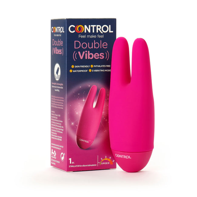 Control Double Vibes dyskretny masażer dla kobiet z 5 trybami wibracji