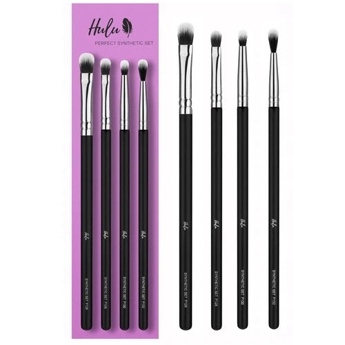 Hulu Perfect Synthetic zestaw 4 pędzli do makijażu oczu
