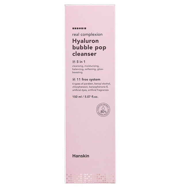 Hanskin Pianka oczyszczająca z kwasem hialuronowym 150ml
