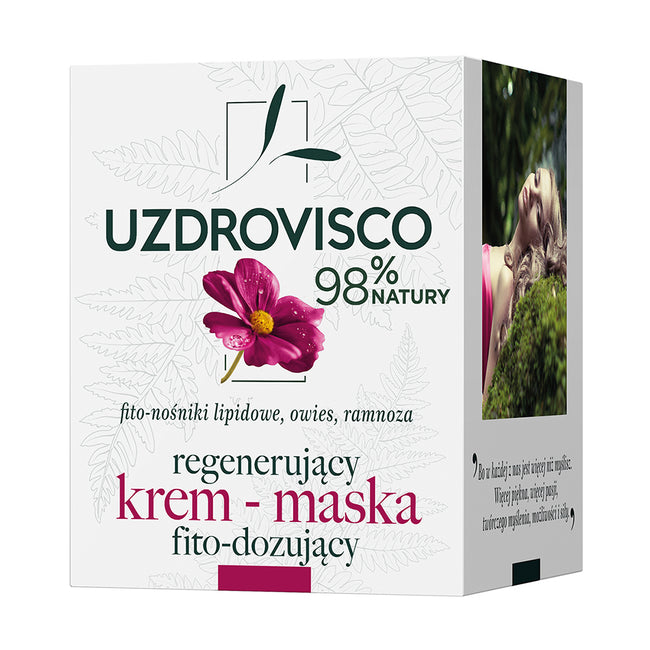UZDROVISCO Regenerujący krem-maska fito-dozujący 50ml