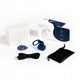 Dame Fin Finger Vibrator miniwibrator na palec Navy