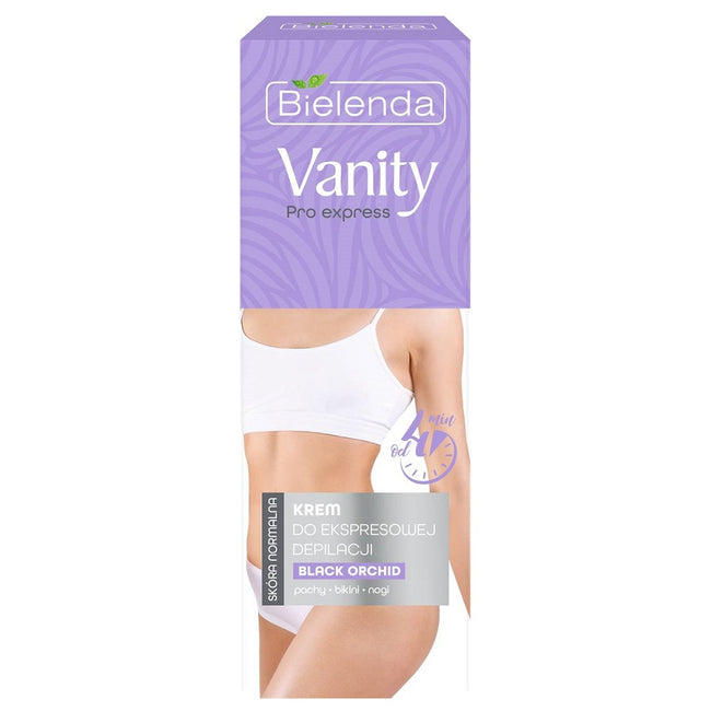 Bielenda Vanity Pro Express krem do ekspresowej depilacji skóry normalnej Black Orchid 75ml