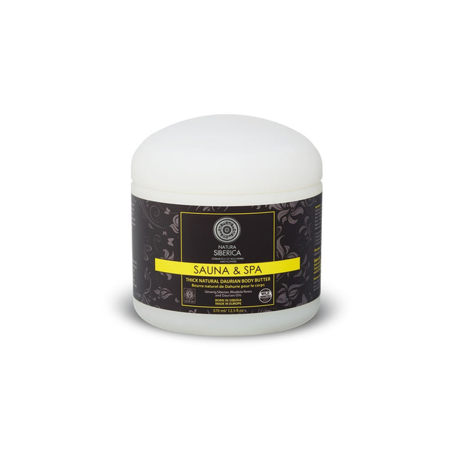 Natura Siberica Sauna & Spa Thick Natural Daurian Body Butter gęste daurskie masło do ciała 370ml