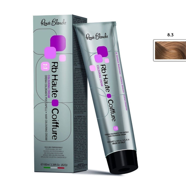 Renee Blanche Haute Coiffure farba do włosów 8.3 Jasny Złocisty Blond 100ml