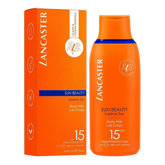 Lancaster Sun Beauty Body Milk mleczko do opalania SPF15 175ml