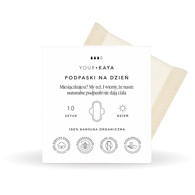 Your Kaya Organiczne podpaski na dzień 10szt.