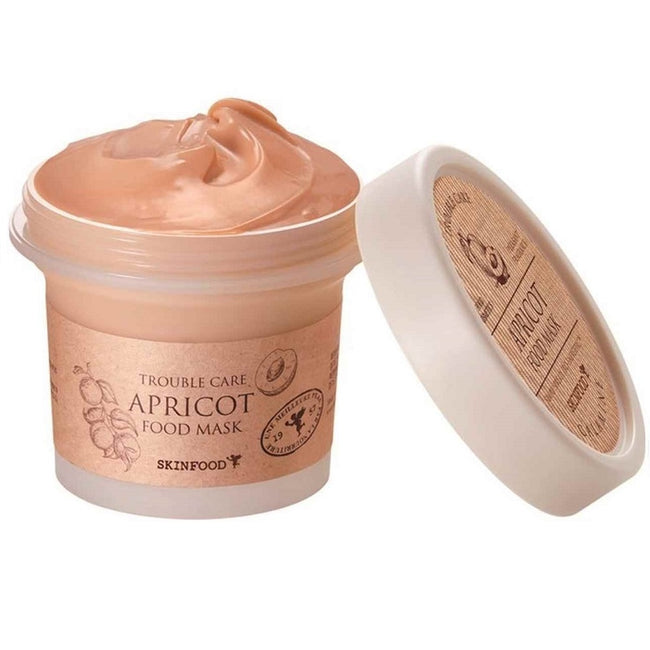SKINFOOD Apricot Food Mask oczyszczająco-łagodząca maska z ekstraktem z brzoskwini 120g