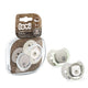 LOVI Smoczek silikonowy dynamiczny 0-2m Buddy Bear 2szt