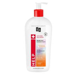 AA Help płyn 2w1 Shower & Bath łagodząco-ochronny 400ml
