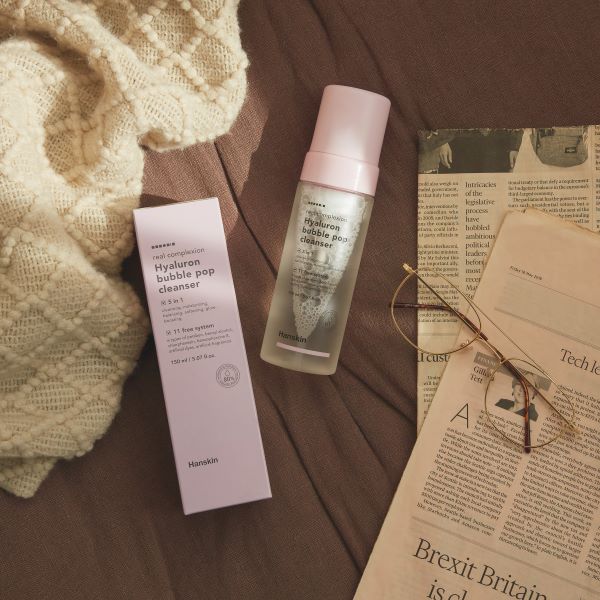 Hanskin Pianka oczyszczająca z kwasem hialuronowym 150ml