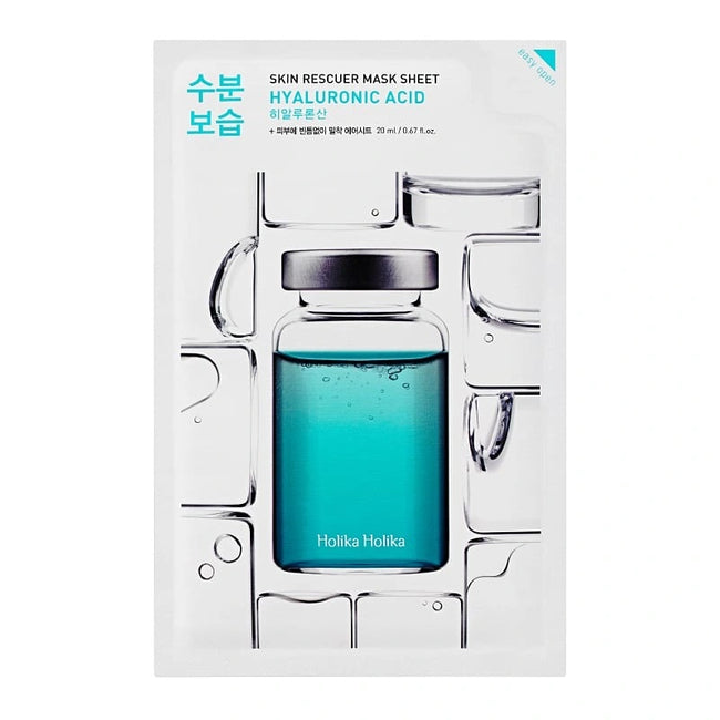 HOLIKA HOLIKA Skin Rescuer Mask Sheet Hyaluronic Acid nawilżająca maska w płachcie z kwasem hialuronowym
