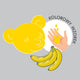 HiSkin Kids pianka do mycia rąk i ciała Bananowa 300ml