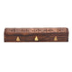 Sattva Incence Wooden Box drewniana podstawka na kadzidełka Buddha